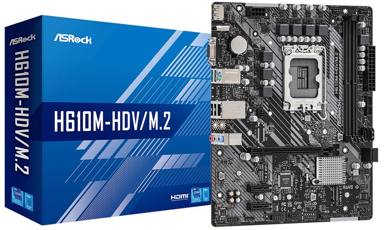 Материнська плата ASRock H610M-HDV/M.2