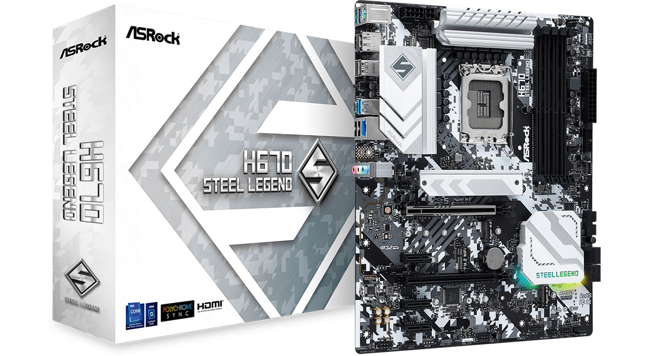 ASRock H670 Steel Legend DDR4