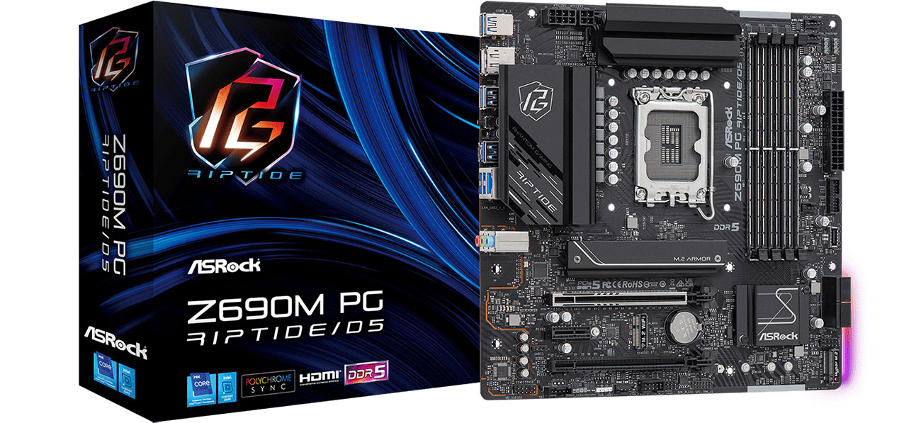 ASRock Z690M PG RIPTIDE DDR5