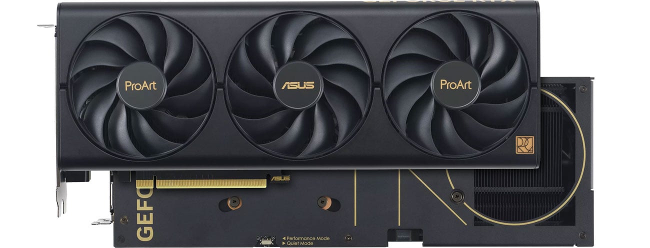 Охлаждение ASUS GeForce RTX 4060 Ti ProArt