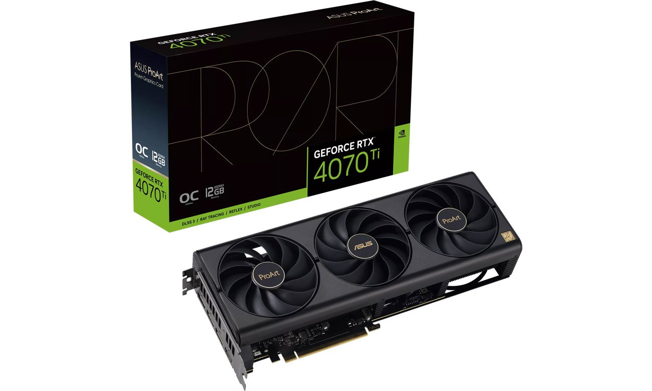 ASUS GeForce RTX 4070 Ti ProArt OC 12 ГБ GDDR6X