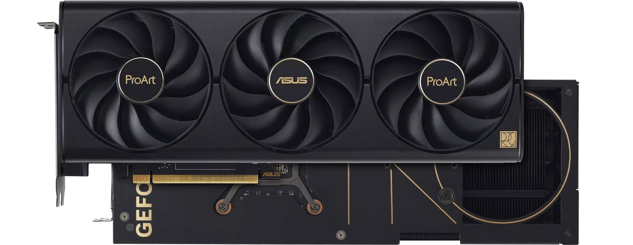 Охлаждение ASUS GeForce RTX 4080 ProArt OC