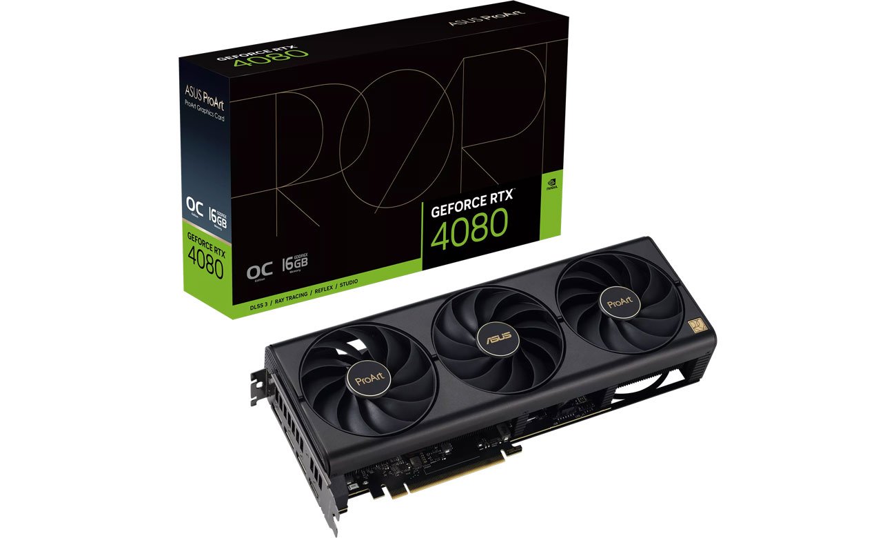 ASUS GeForce RTX 4080 ProArt OC 16 ГБ GDDR6X