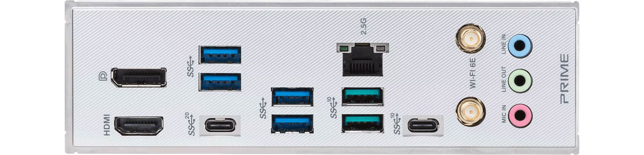 Порты WIFI ASUS PRIME Z790-A