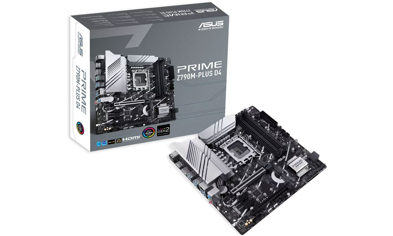 Материнская плата ASUS PRIME Z790M-PLUS DDR4 в коробке