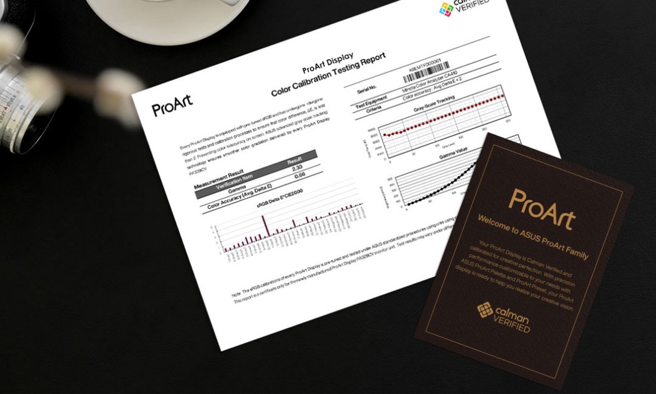 ASUS ProArt PA248CNV Перевірено Calman