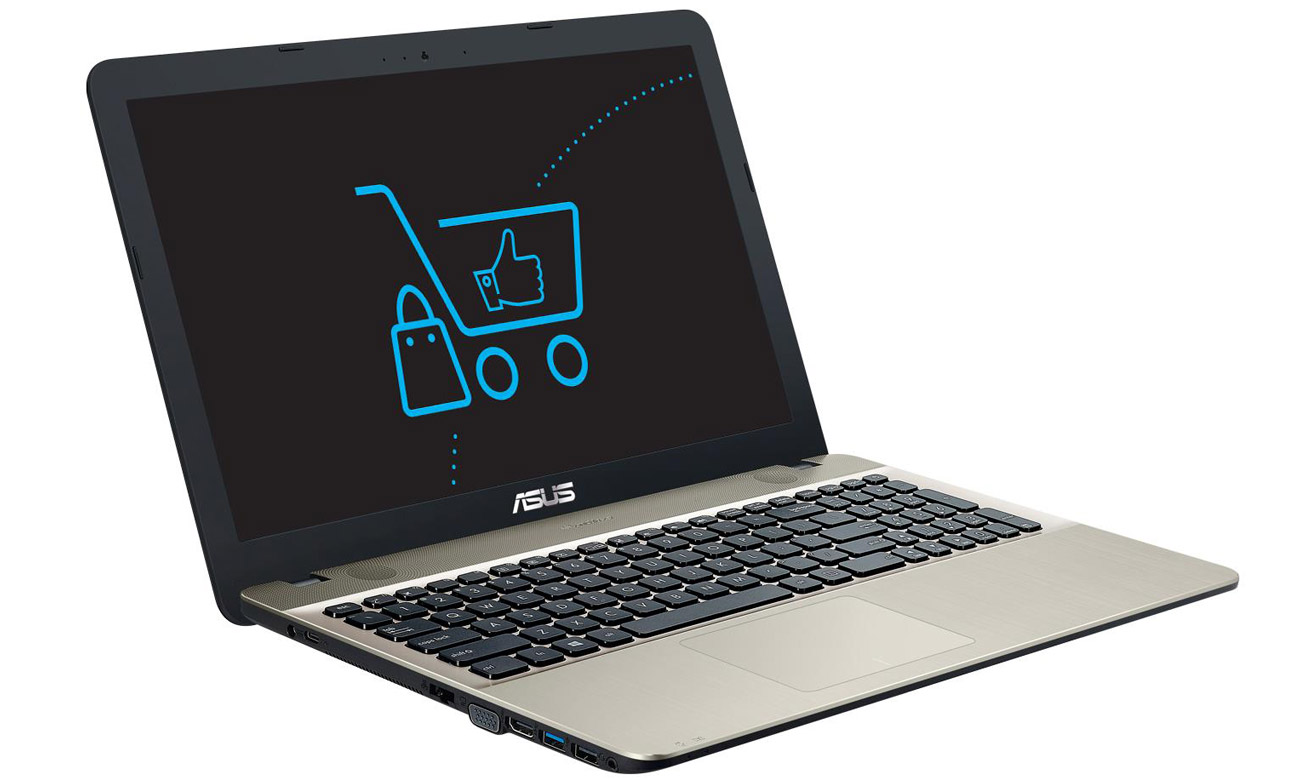 Чорний ASUS R541UA продуктивність, розваги