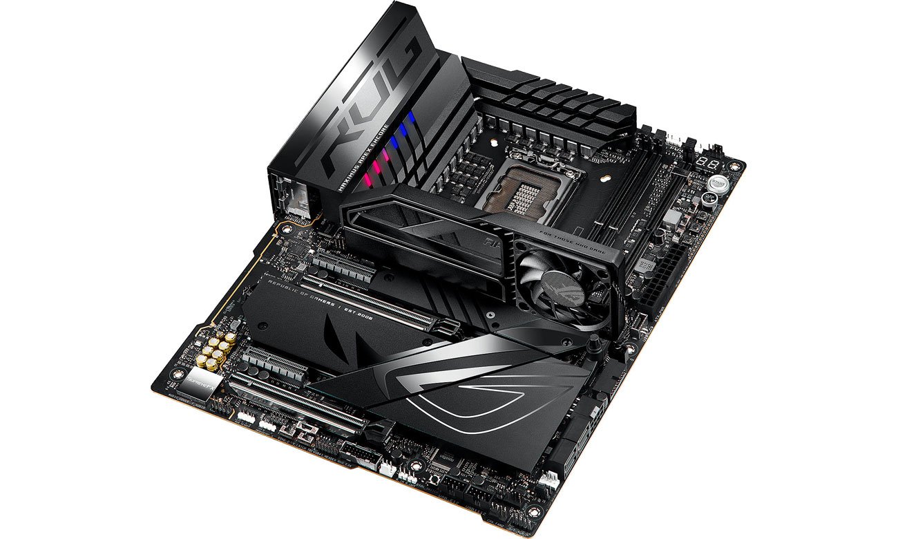 Охолодження ASUS ROG MAXIMUS Z790 APEX ENCORE