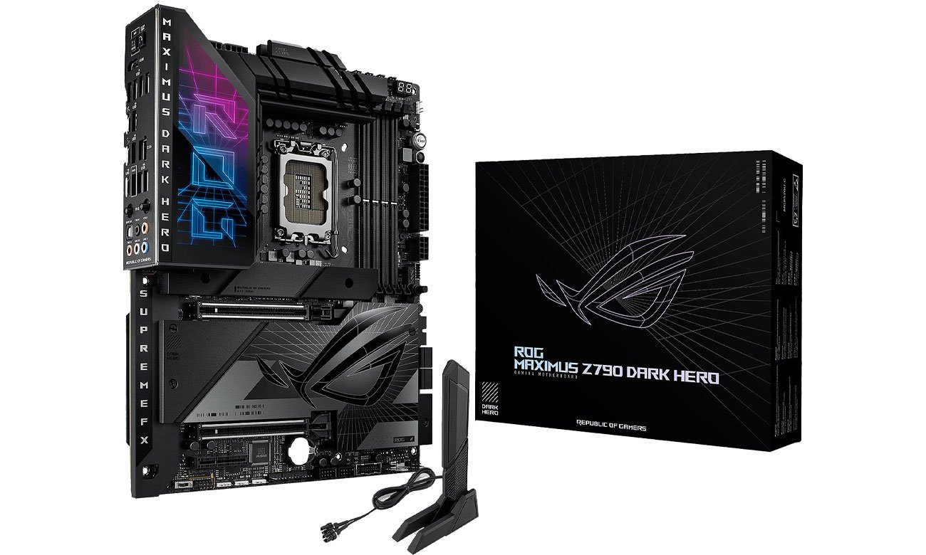 Коробка материнской платы ASUS ROG MAXIMUS Z790 DARK HERO