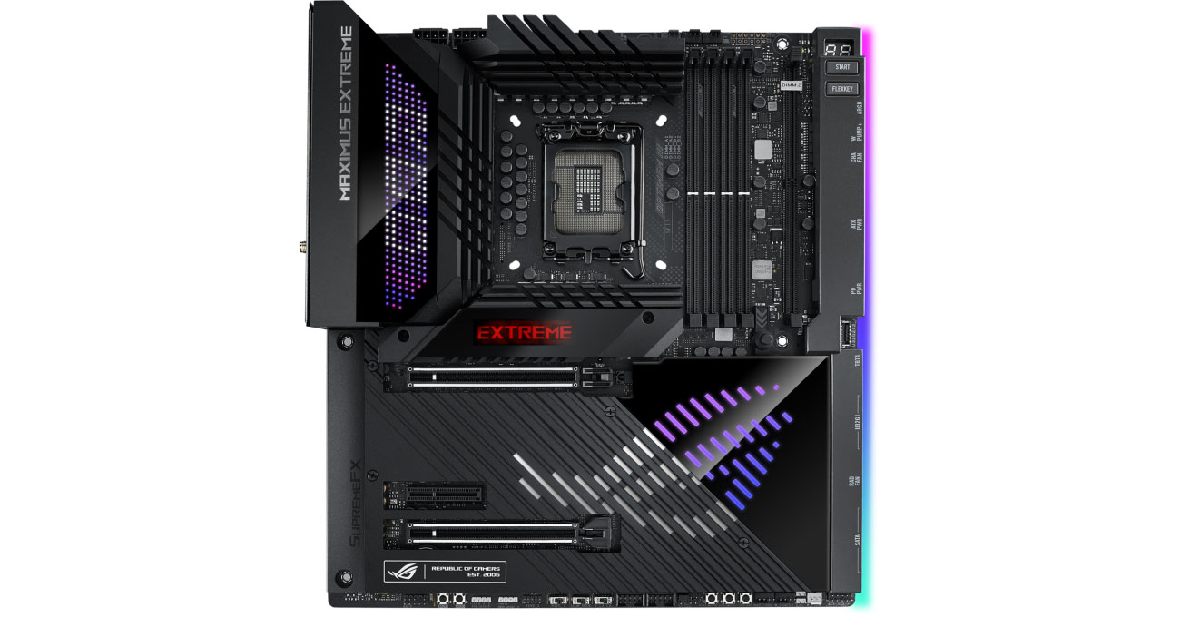 Охлаждение ASUS ROG MAXIMUS Z790 EXTREME