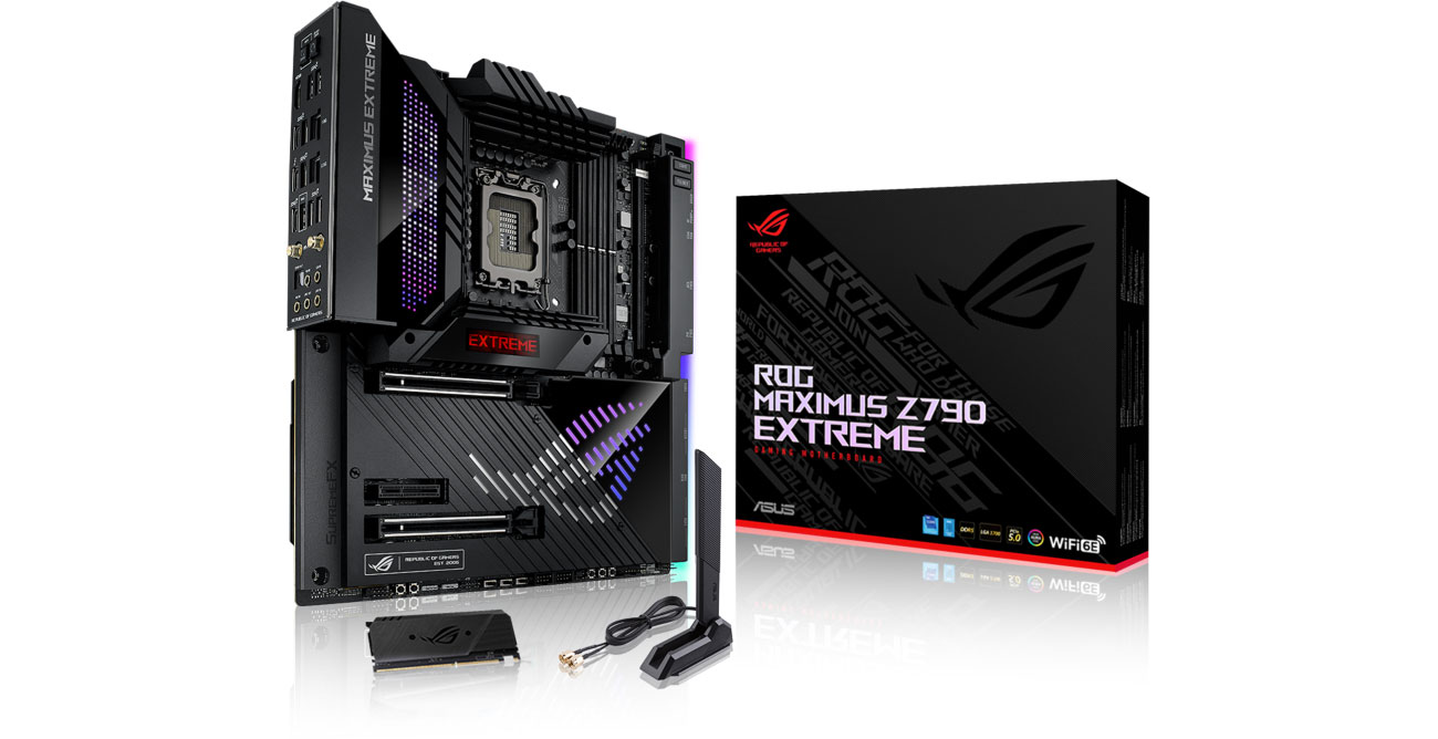 Материнская плата ASUS ROG MAXIMUS Z790 EXTREME в коробке