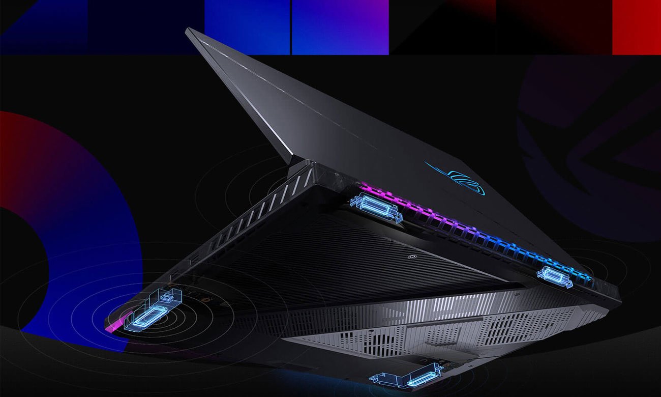 ASUS ROG Strix SCAR 18 ззаду