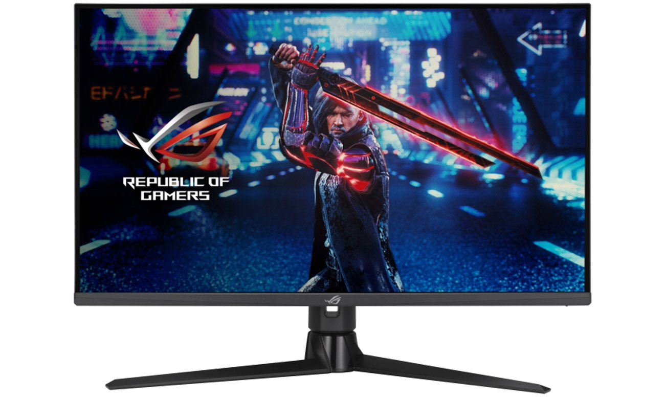 ASUS ROG Strix XG32AQ, вид спереду