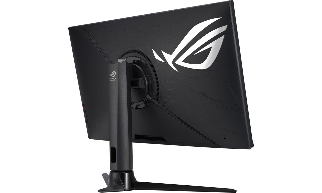 ASUS ROG Strix XG32UQ кутовий вид ззаду