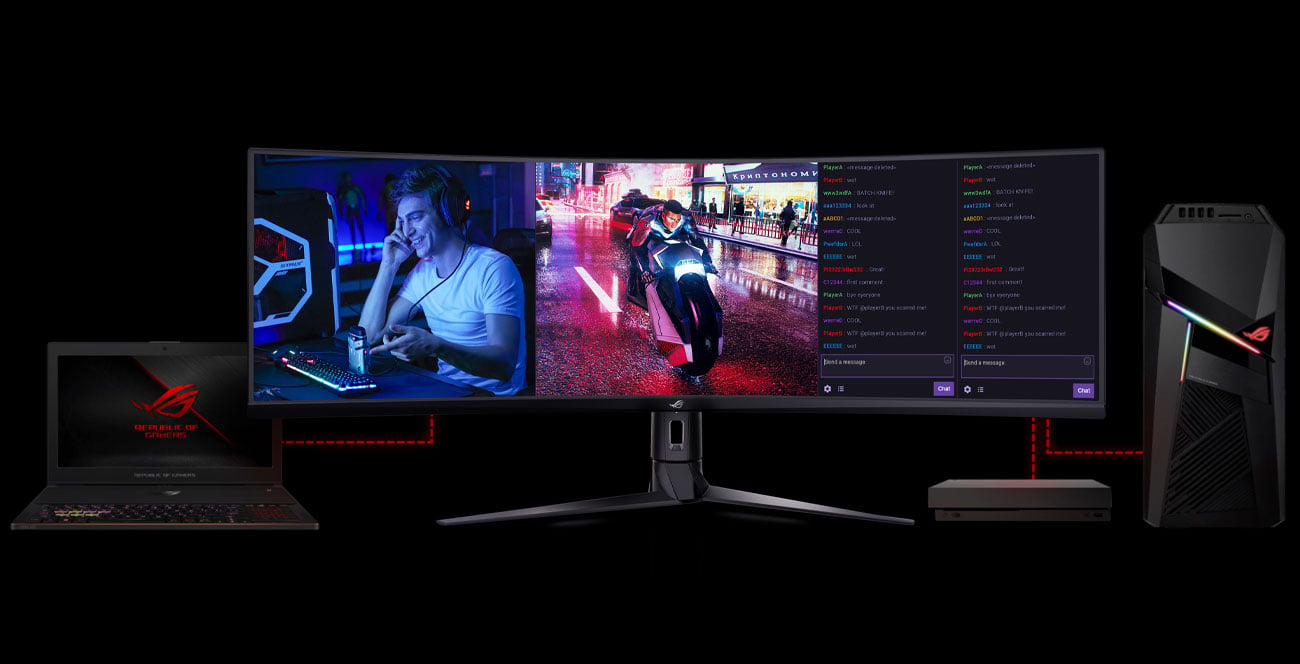 ASUS ROG STRIX XG49VQ Вигнутий HDR