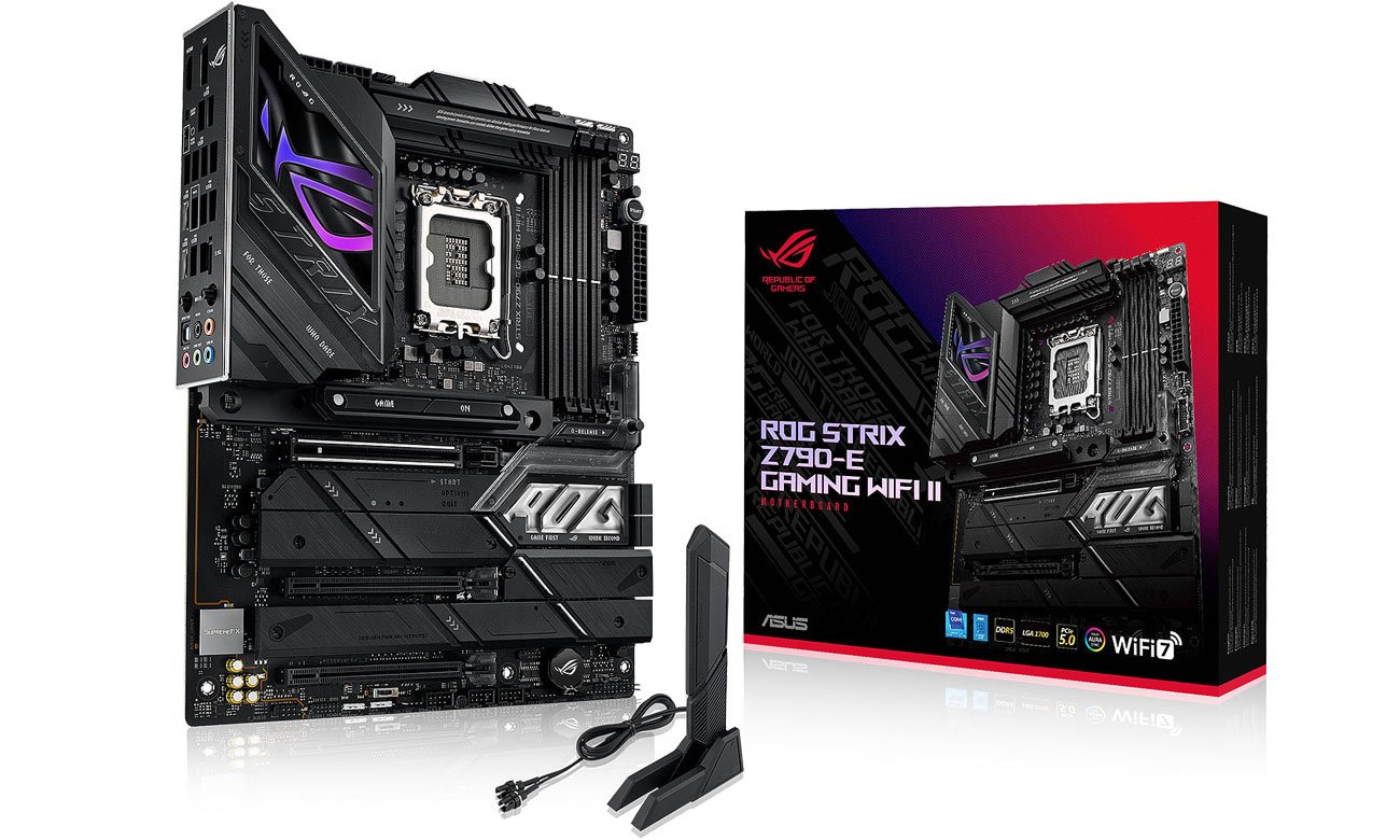 Корпус материнской платы ASUS ROG STRIX Z790-E GAMING WIFI II