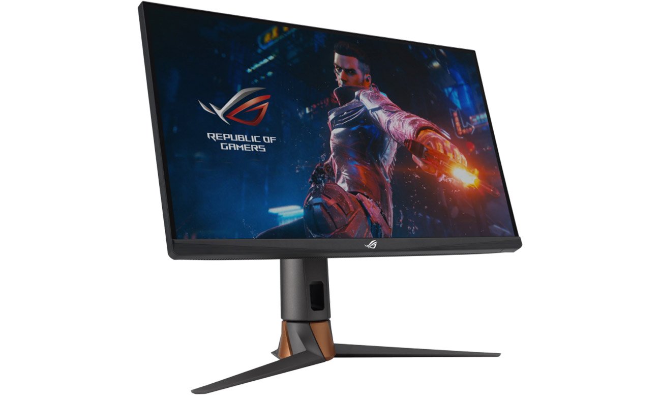 Вигляд під кутом спереду ASUS ROG Swift PG27AQN