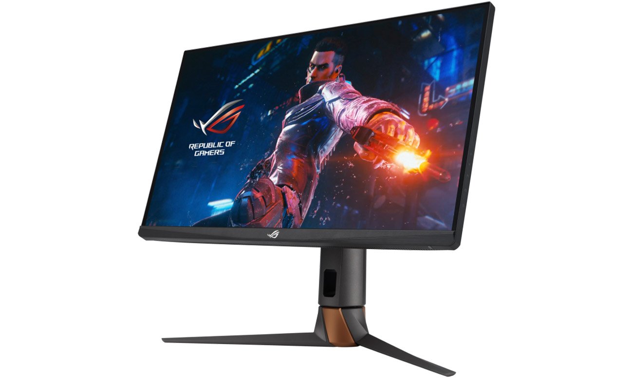 Вигляд під кутом спереду ASUS ROG Swift PG27AQN