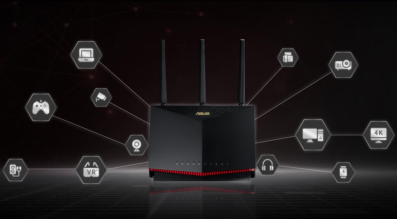 Маршрутизатор ASUS RT-AX86U Pro Wi-Fi 6