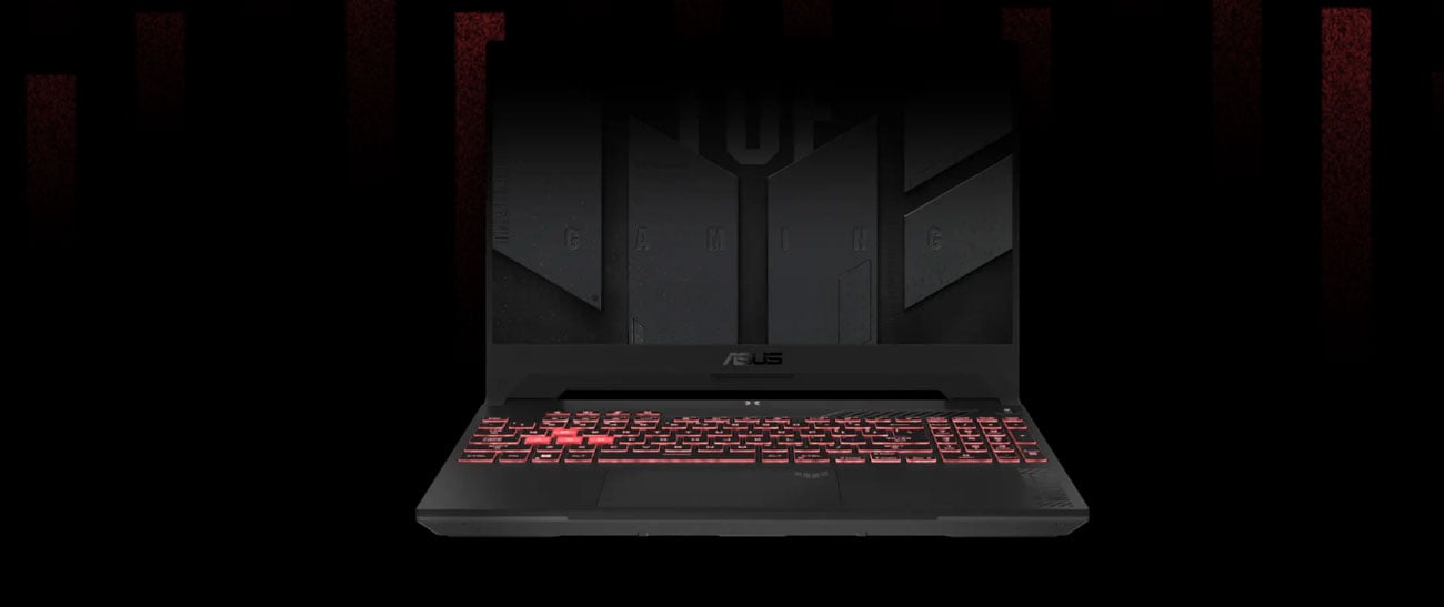 ASUS TUF Gaming A15 спереду