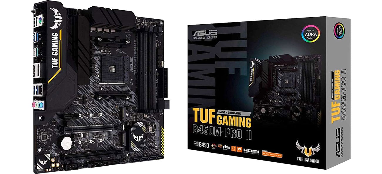 Роз'єм AM4 материнська плата ASUS TUF GAMING B450M-PRO II