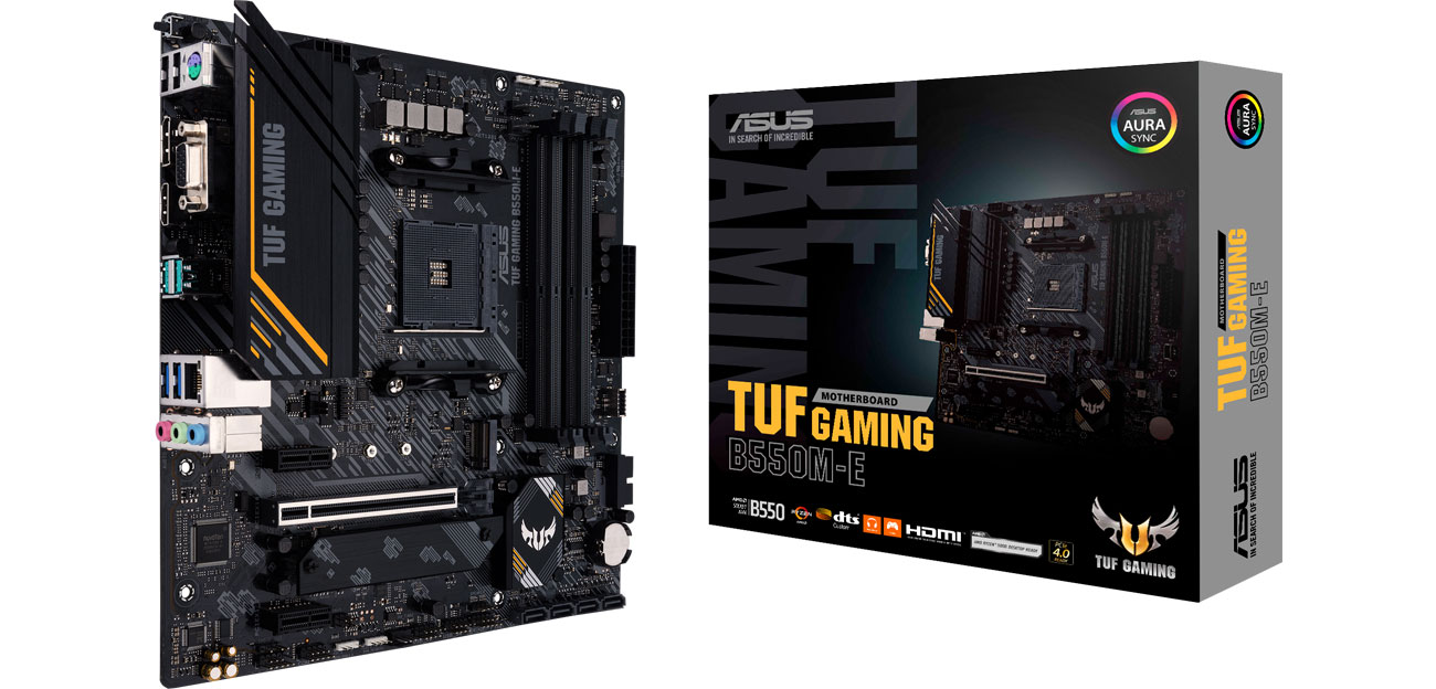 Разъем материнской платы AM4 ASUS TUF GAMING B550M-E