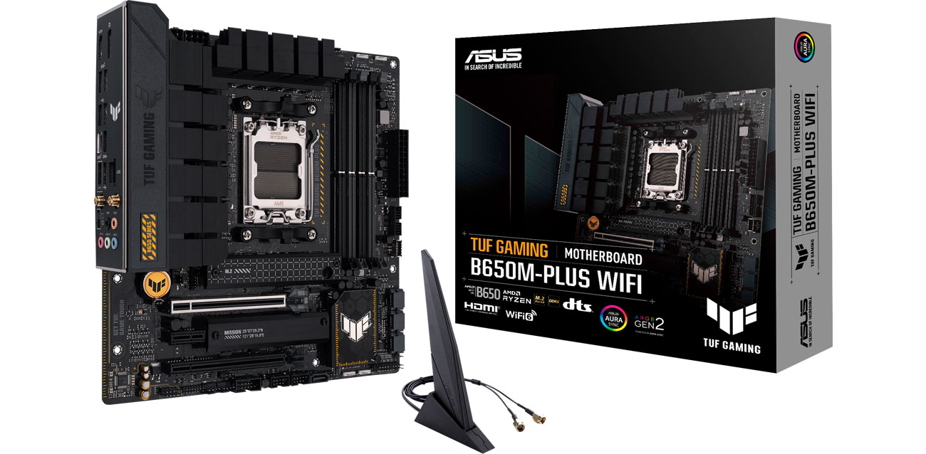 Коробка материнской платы ASUS TUF GAMING B650M-PLUS WIFI