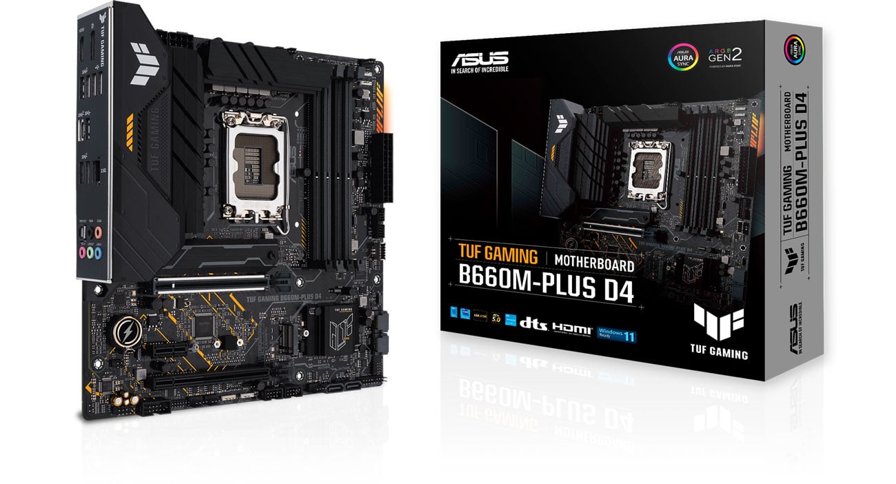 Материнська плата Socket 1700 ASUS TUF GAMING B660M-PLUS DDR4 90MB1940-M0EAY0