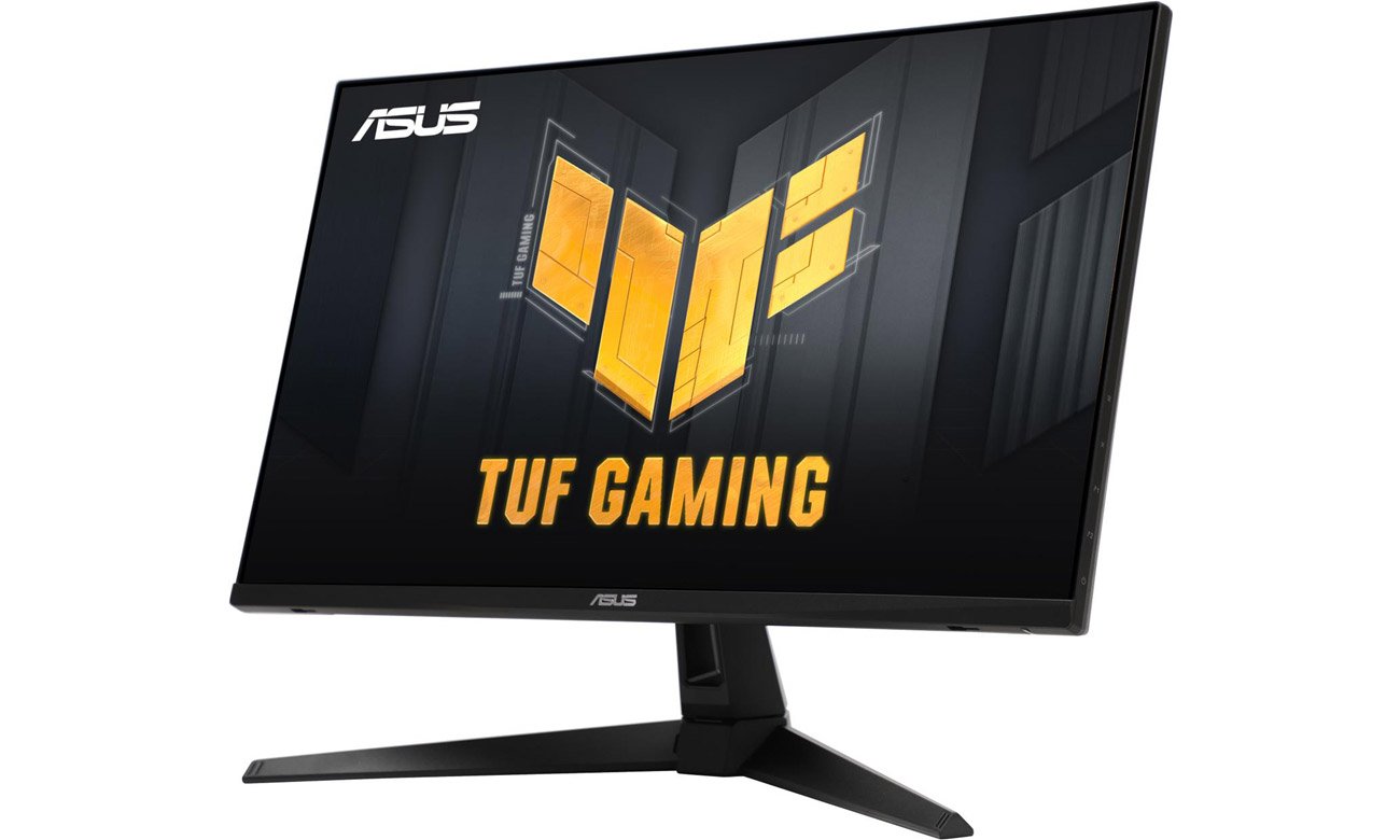 ASUS TUF Gaming VG27AQA1A кутовий вид спереду