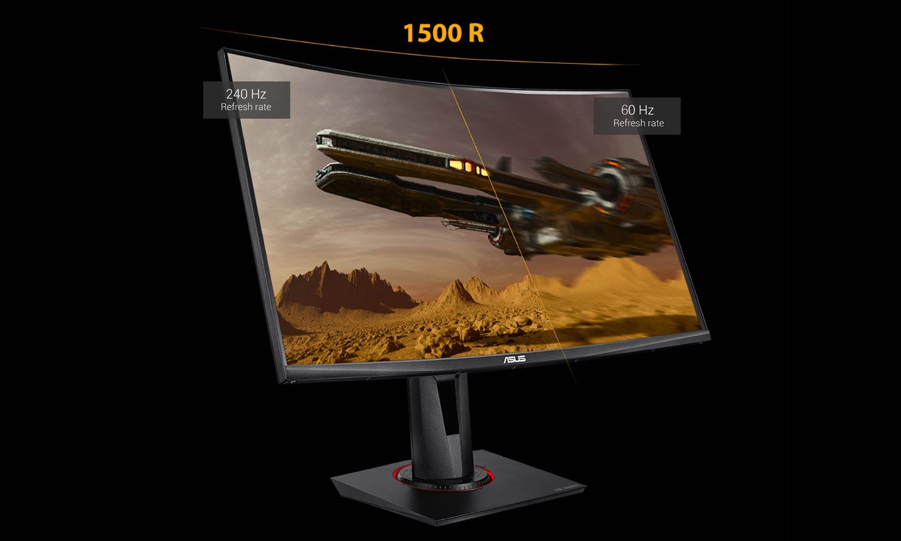 ASUS TUF Gaming VG27VQM изогнутый