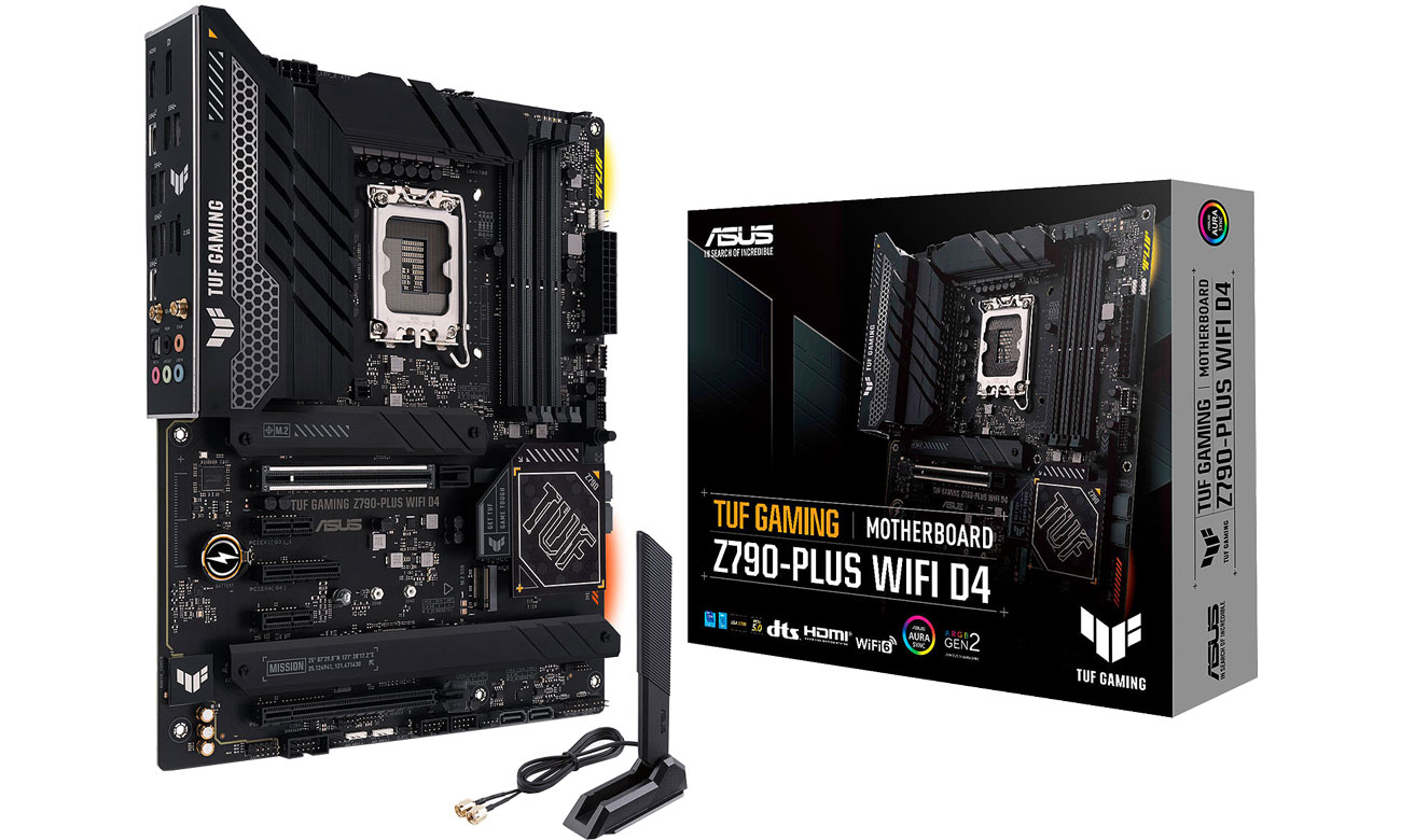 Материнская плата ASUS TUF GAMING Z790-PLUS WIFI DDR4 в коробке