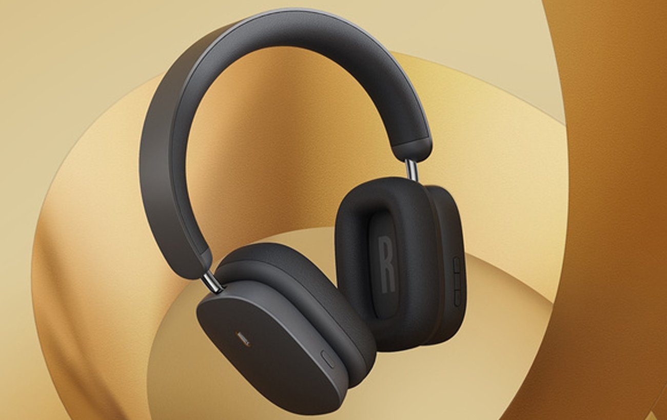 Бездротові навушники Baseus Bowie H1 Black - Hybrid Active Noise Cancellation (ANC)