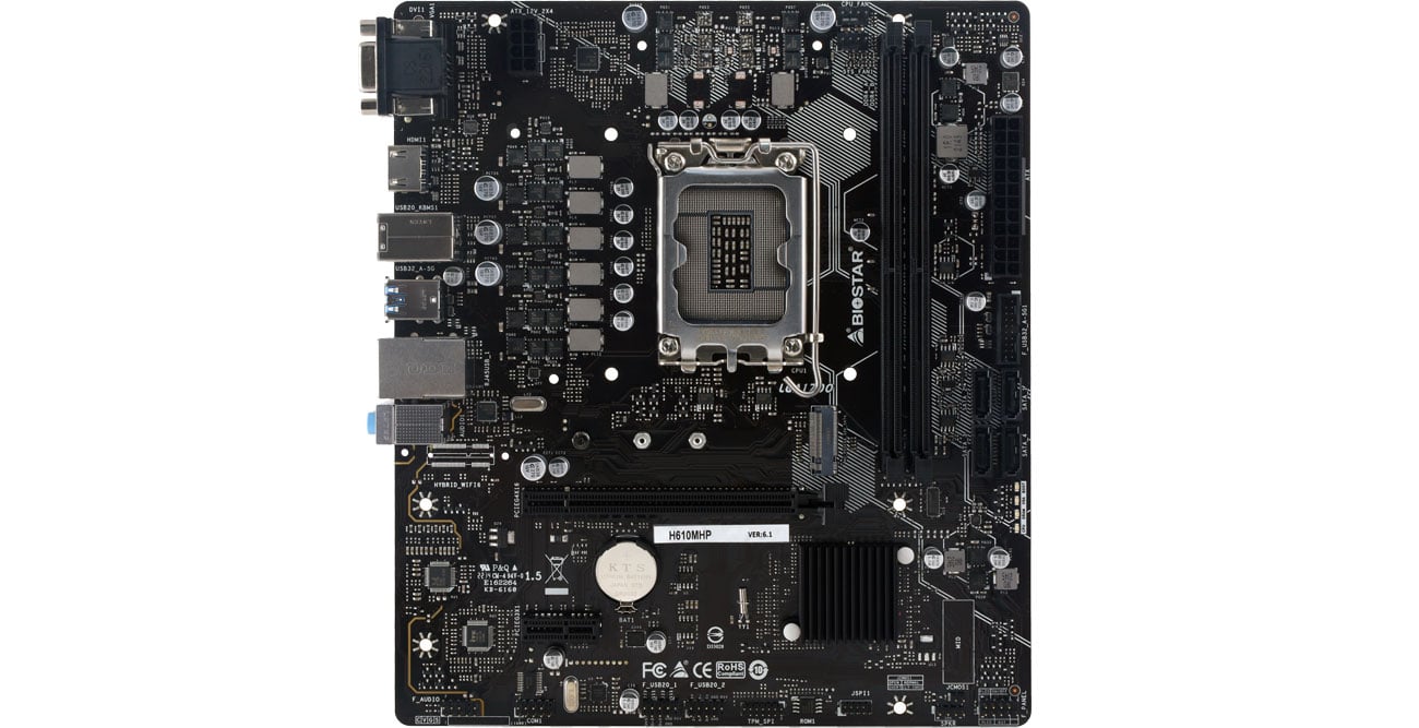 Biostar H610MHP Mobo