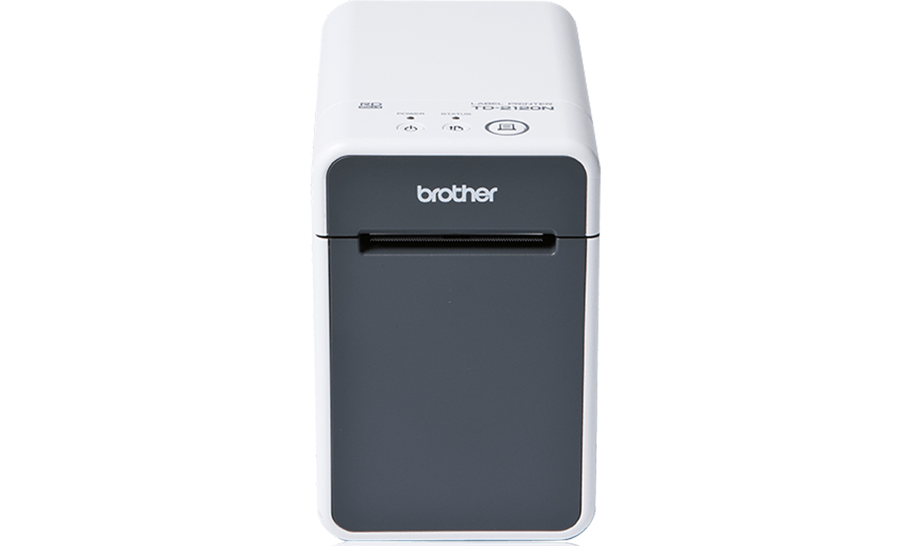 Brother P-Touch TD-2125N, вид спереди