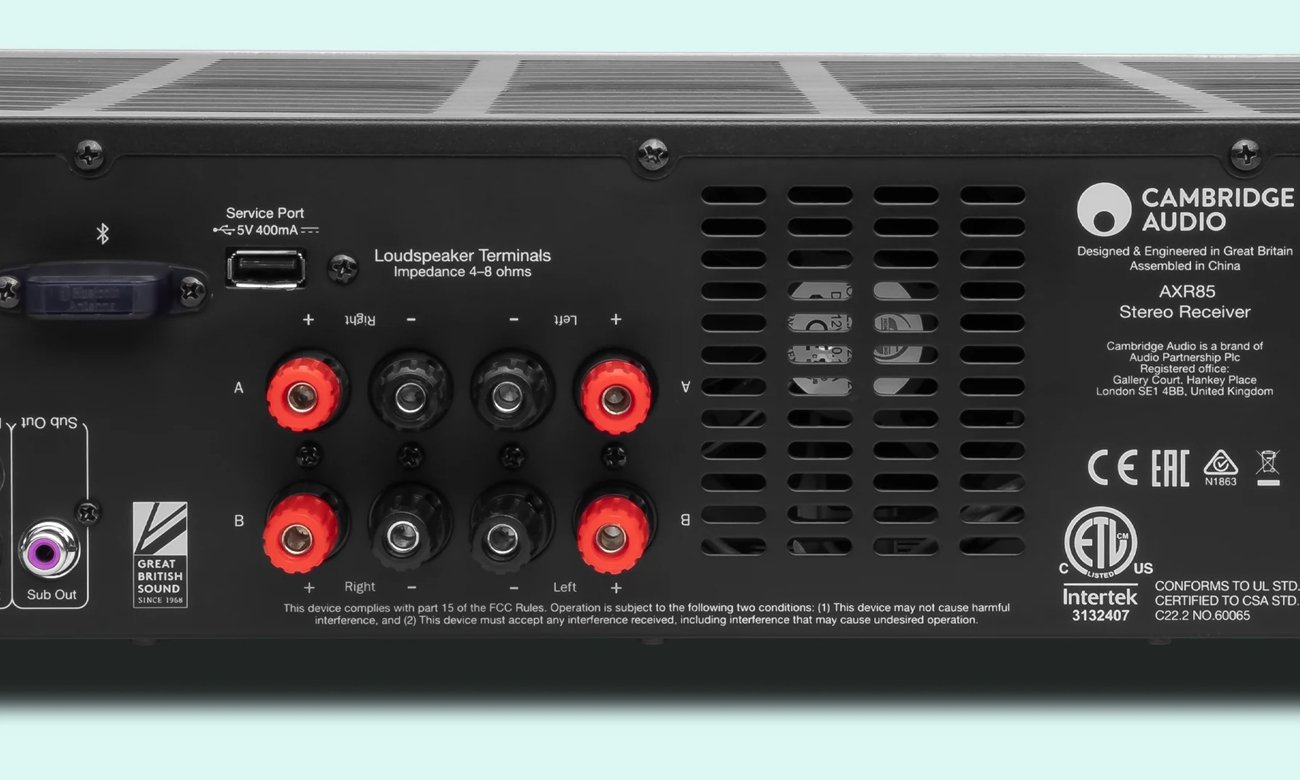 Стереоресівер Cambridge Audio AXR85