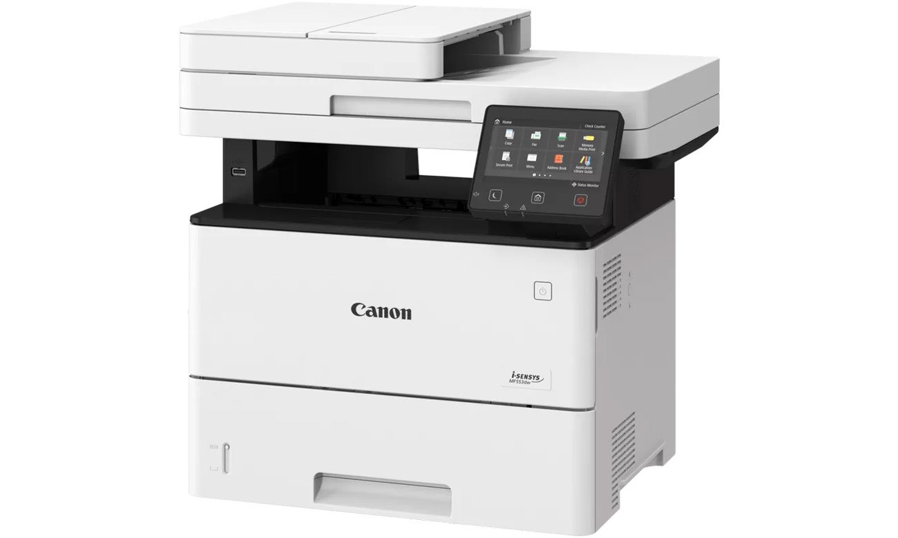 Вигляд Canon i-SENSYS MF553DW спереду