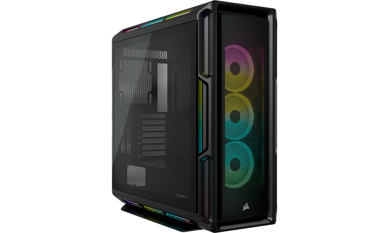 Корпус для компьютера Corsair iCUE 5000T RGB Tempered Glass Black