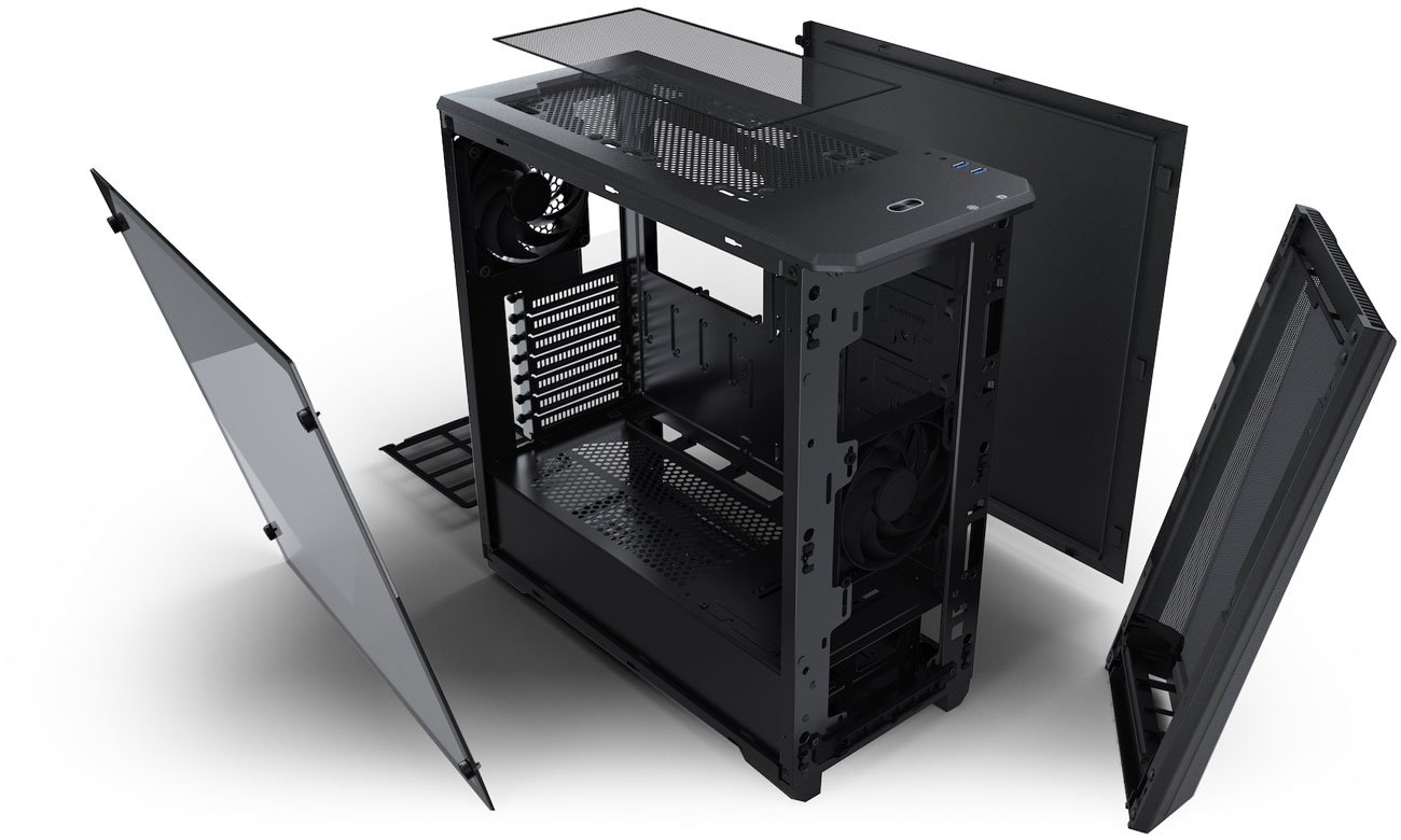 Phanteks Eclipse P400A Black - Конструкція