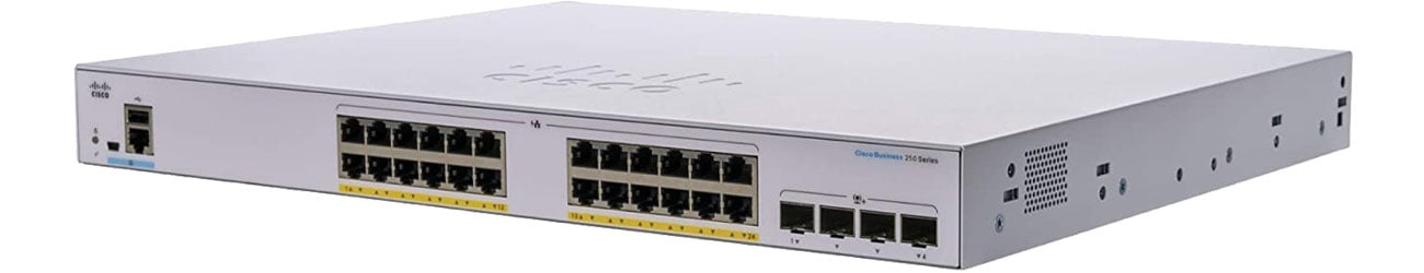 Коммутатор Cisco CBS250-24FP-4G-EU