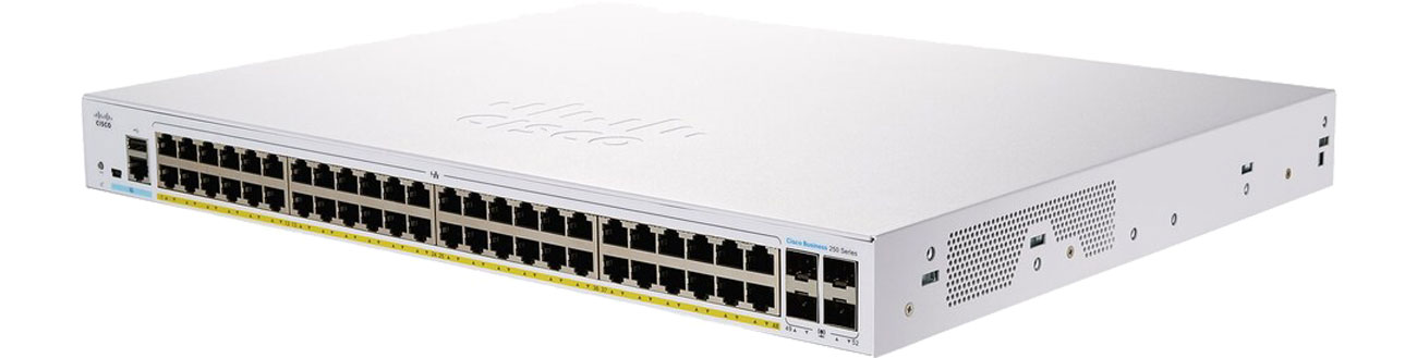 Коммутатор Cisco CBS250-48PP-4G-EU