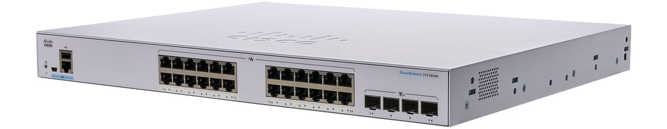 Коммутатор Cisco CBS250-24T-4G-EU