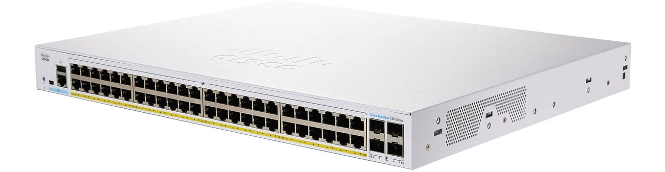 Комутатор Cisco CBS250-48P-4X-EU