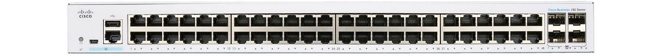 Коммутатор Cisco CBS250-48T-4X-EU Фронт