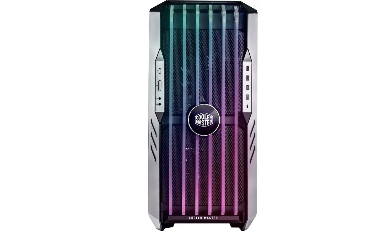 Cooler Master HAF 700 EVO LED ARGB, вид спереди