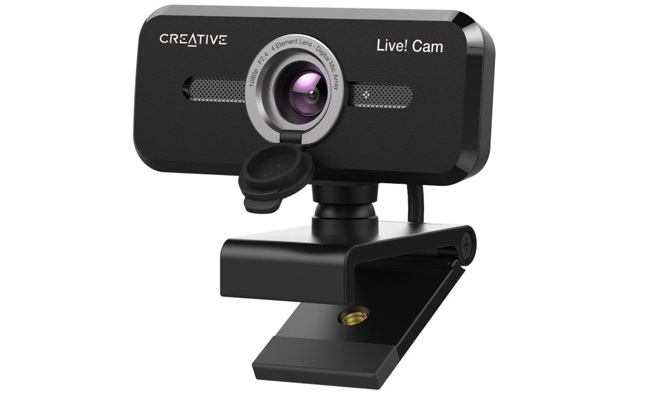 Веб-камера Creative Live! Cam Sync 1080p V2 – вид спереду під кутом