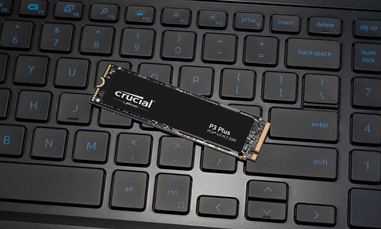 M.2 Crucial P3 Plus SSD - Быстрая передача данных