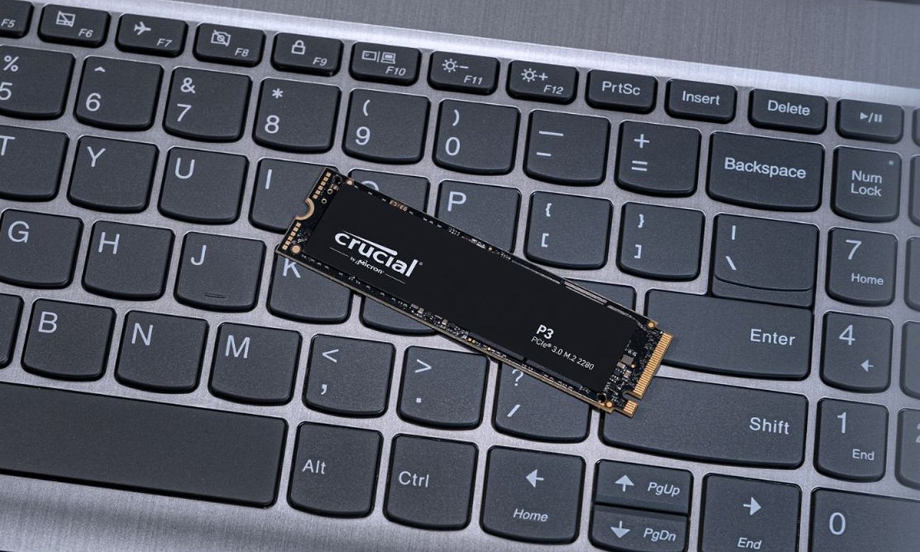 M.2 Crucial P3 SSD - Швидка передача даних