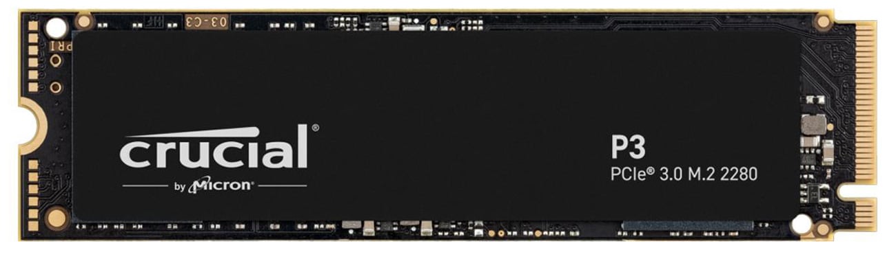 M.2 Crucial P3 SSD – вид спереди