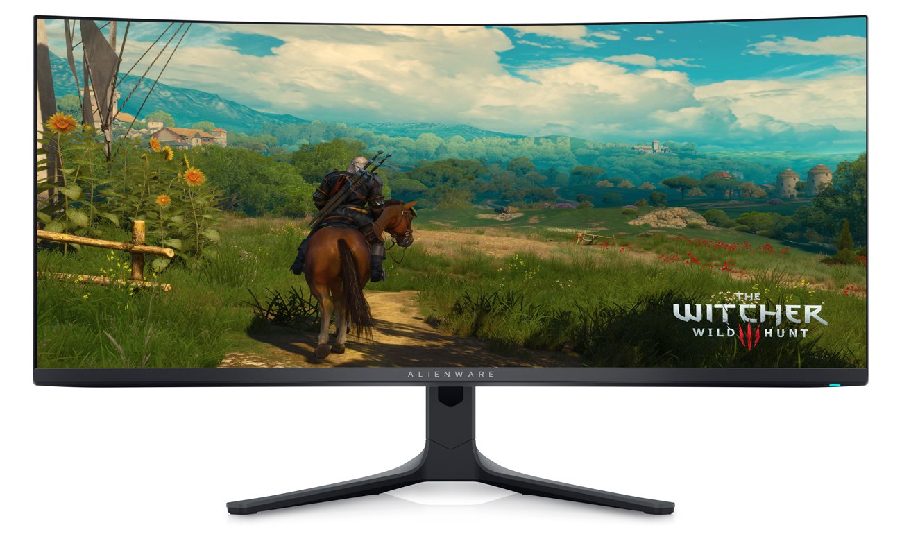 Dell Alienware AW3423DWF OLED вид спереду