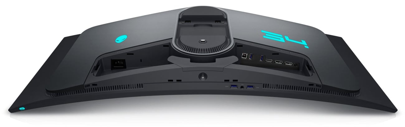 Вид снизу OLED Dell Alienware AW3423DWF